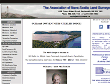 Tablet Screenshot of ansls.ca